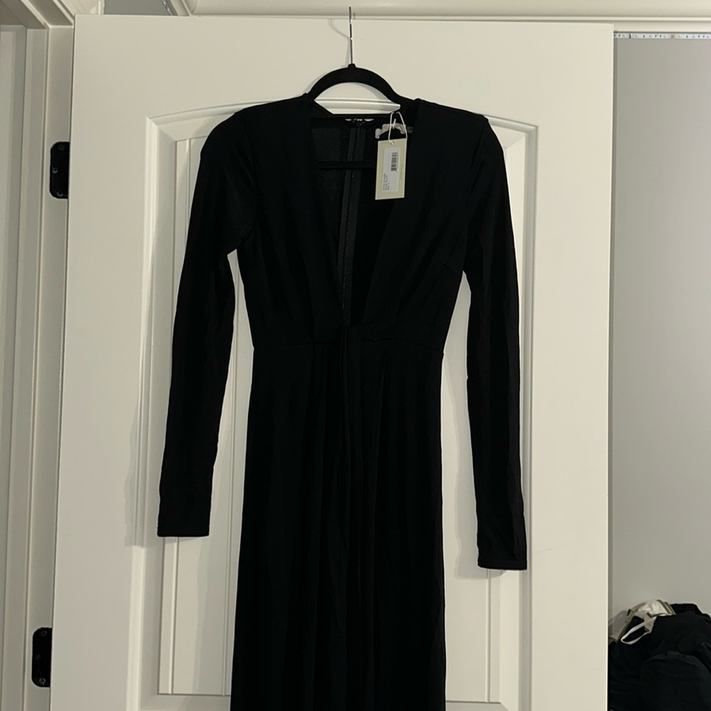Ramy Brook Plunging neck maxi dress size 0